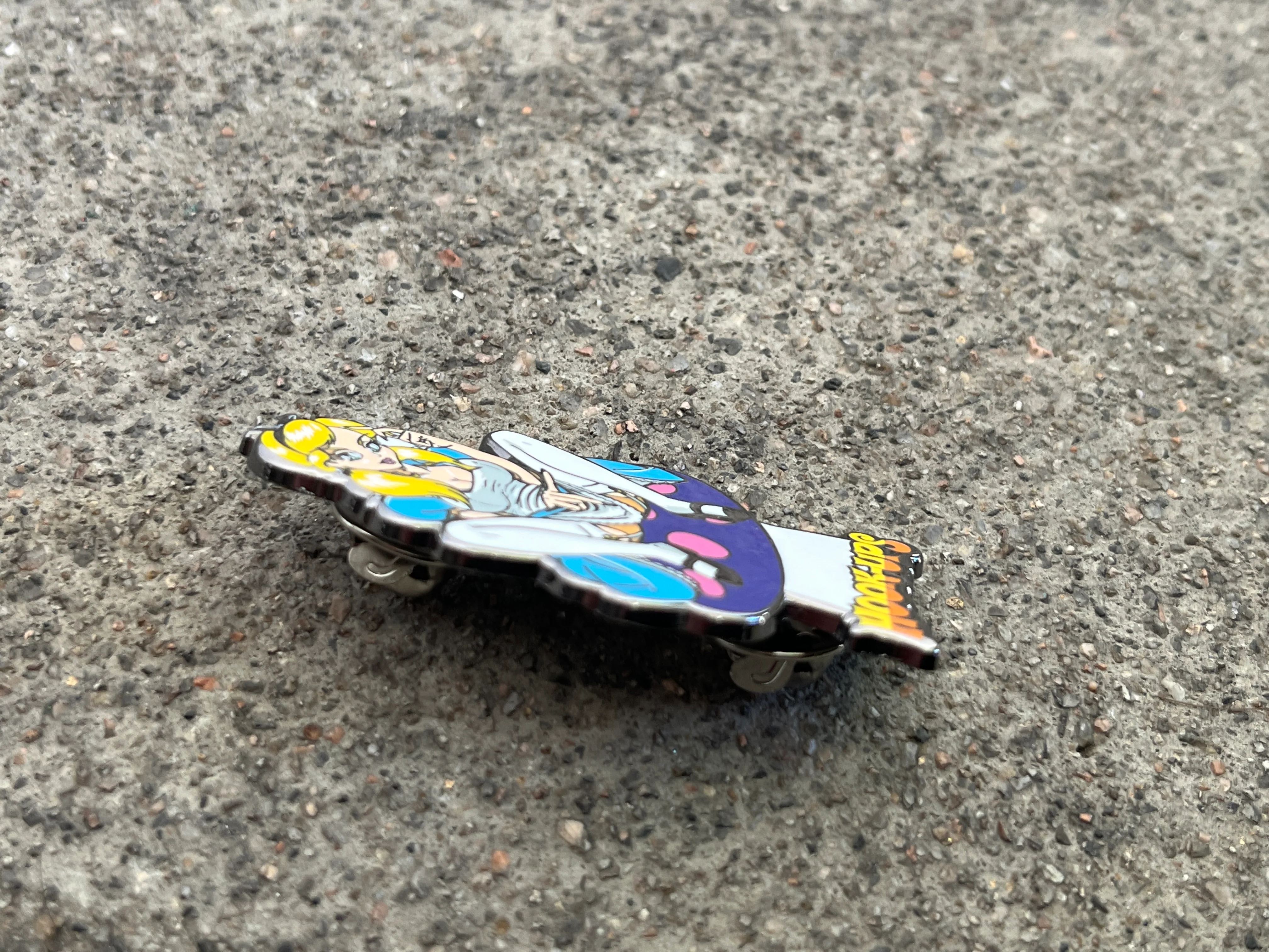 Alice hard enamel pin - Image 3