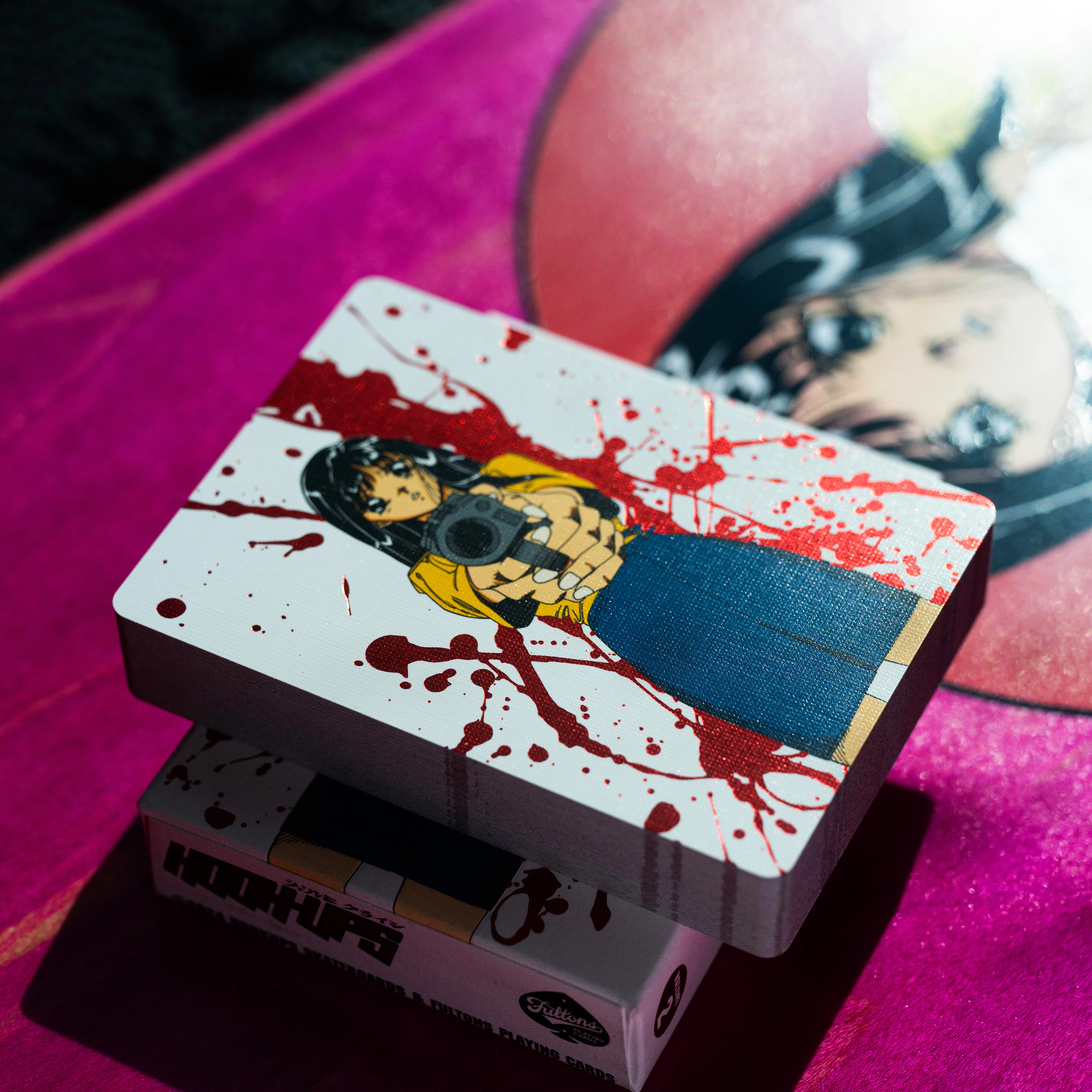 Barrel of a Gun LIMITED BLOOD SPLATTER FOIL DECK - Image 8