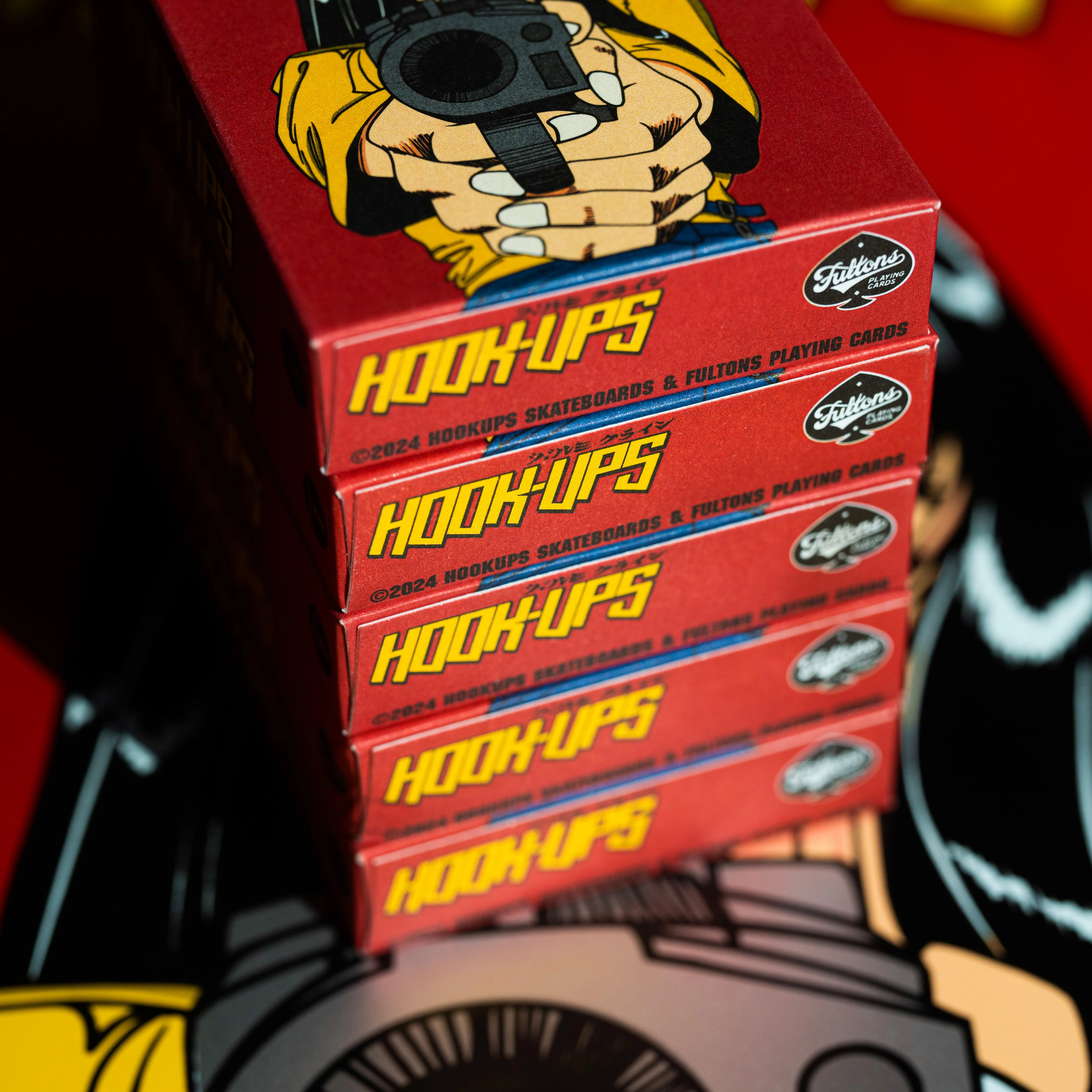 Barrel of a Gun Playing Cards GILDED LIMITED EDITION PINK PRISM - Image 16