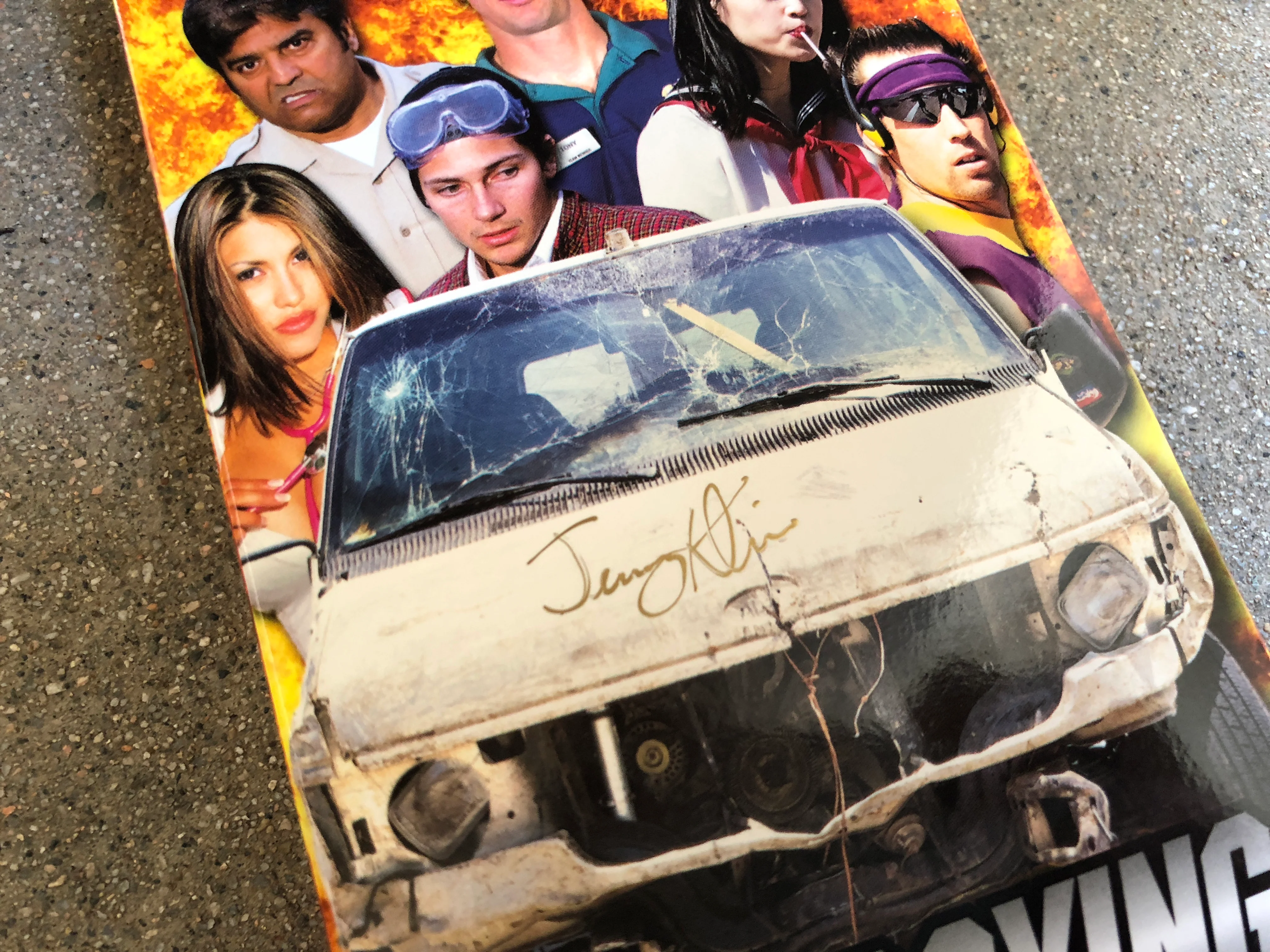 Destroying America VHS signed - Image 3